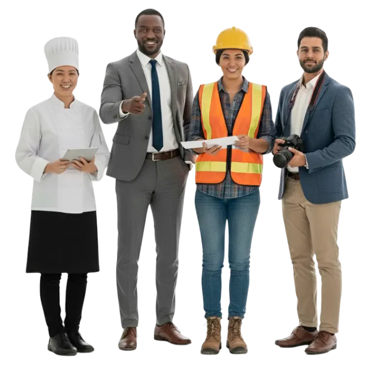 TRabajadores de empresa con curso FUNDAE Cursos de Idiomas Bonificados para Trabajadores